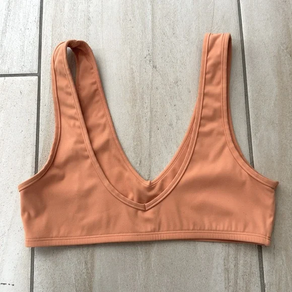 Set active Sportbody Dip Bra peach size medium - Picture 2 of 3